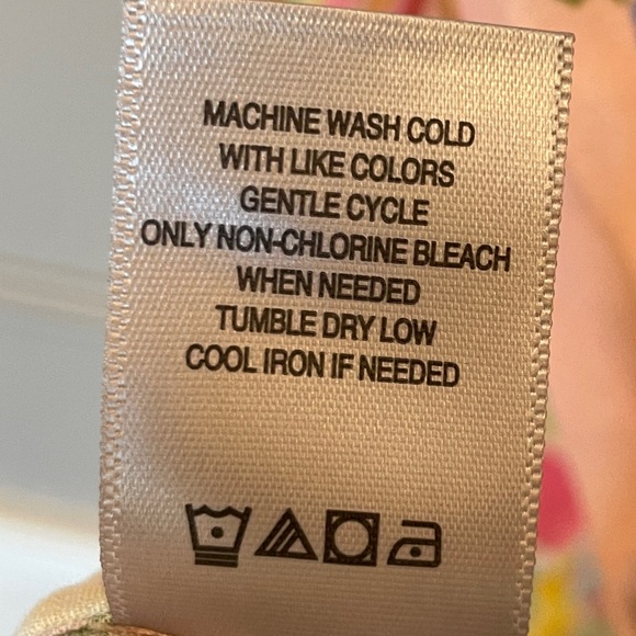 John Mark NWT 3X Embroidered Floral Spring Fling Button Down Blouse Shirt Pink - Picture 7 of 7